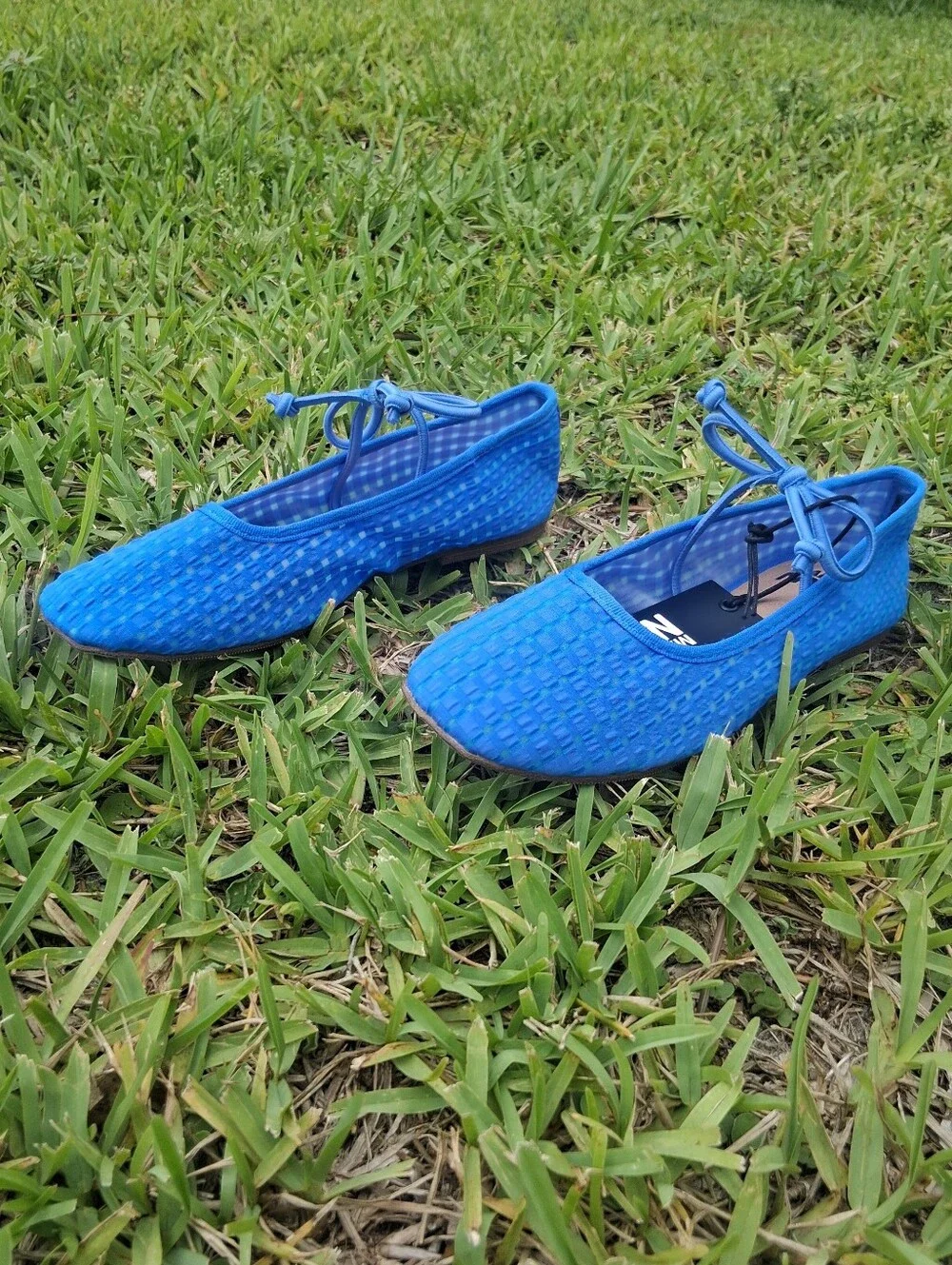 Girls Mesh Ballet Flats with Bow